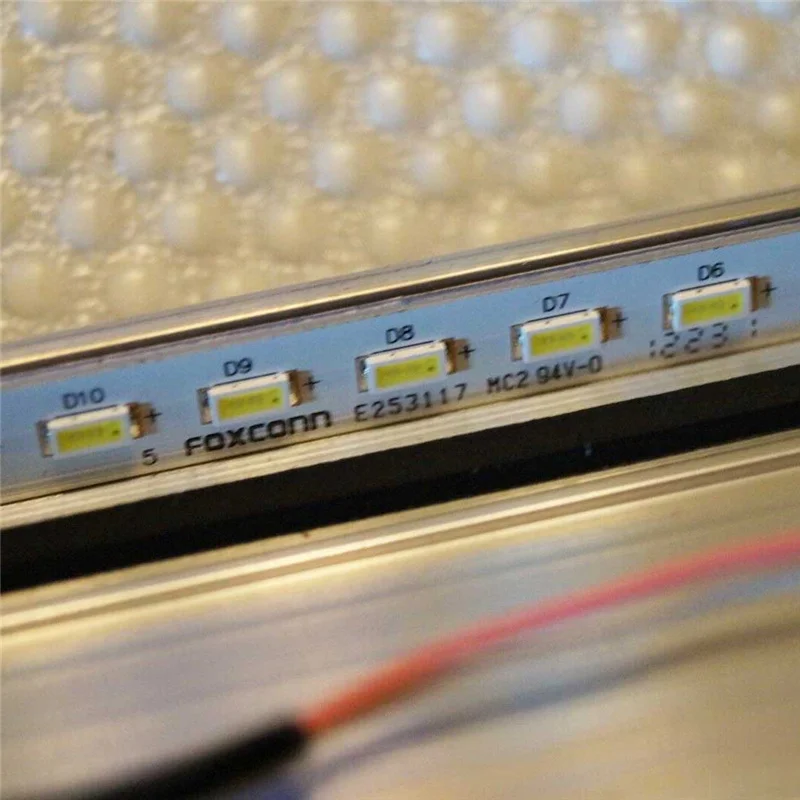 แถบไฟ LED สำหรับทีวี F320LB007-002ไฟแบคไลท์แถบ LED สำหรับ E253117แถวฟ็อกซ์คอนสำหรับ KDL-32EX340โซนี่จำนวน1คู่6V