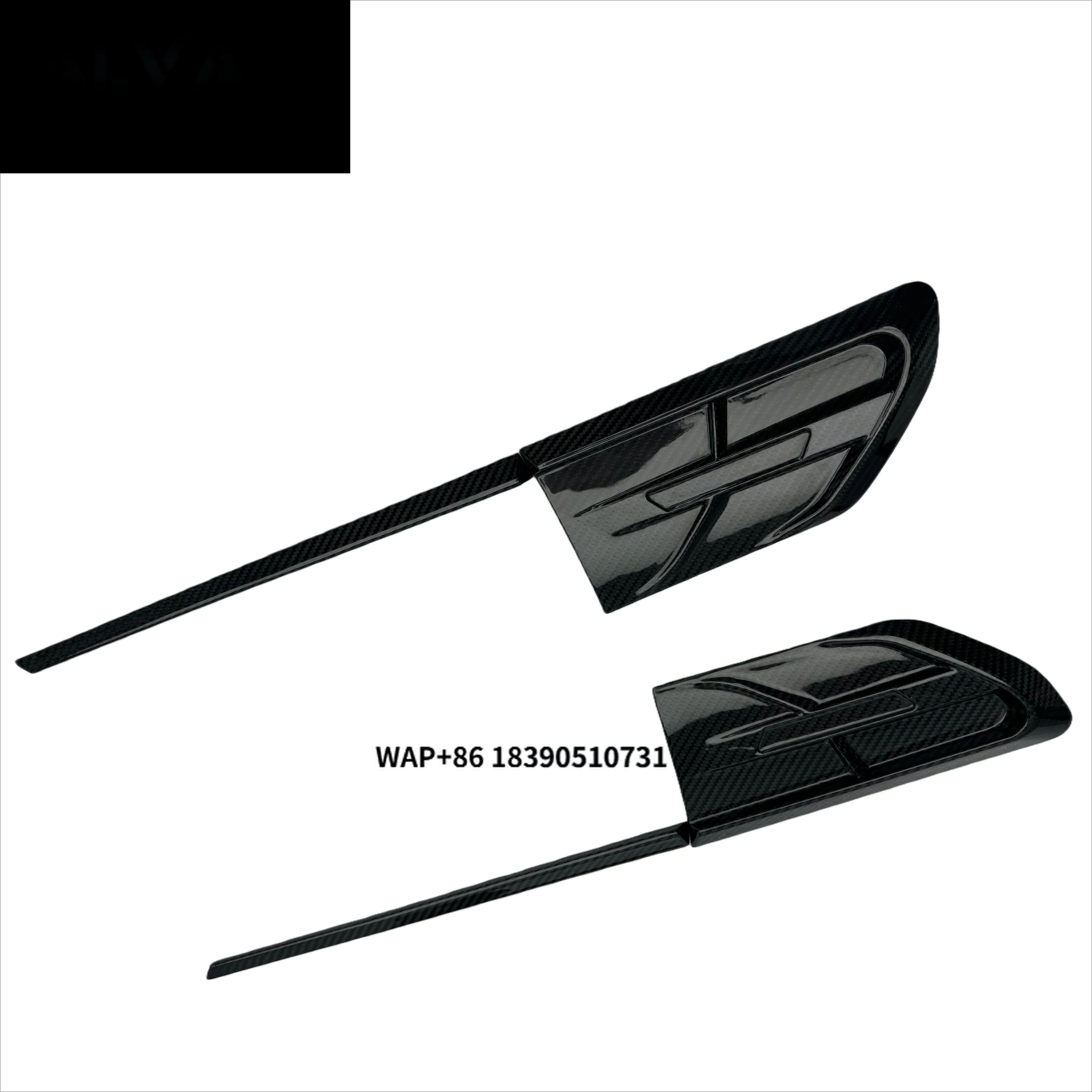 MSY Style Dry Carbon Fiber Aero Body Kit with Front Fender Emblem Exclusive for 7 Series G70
