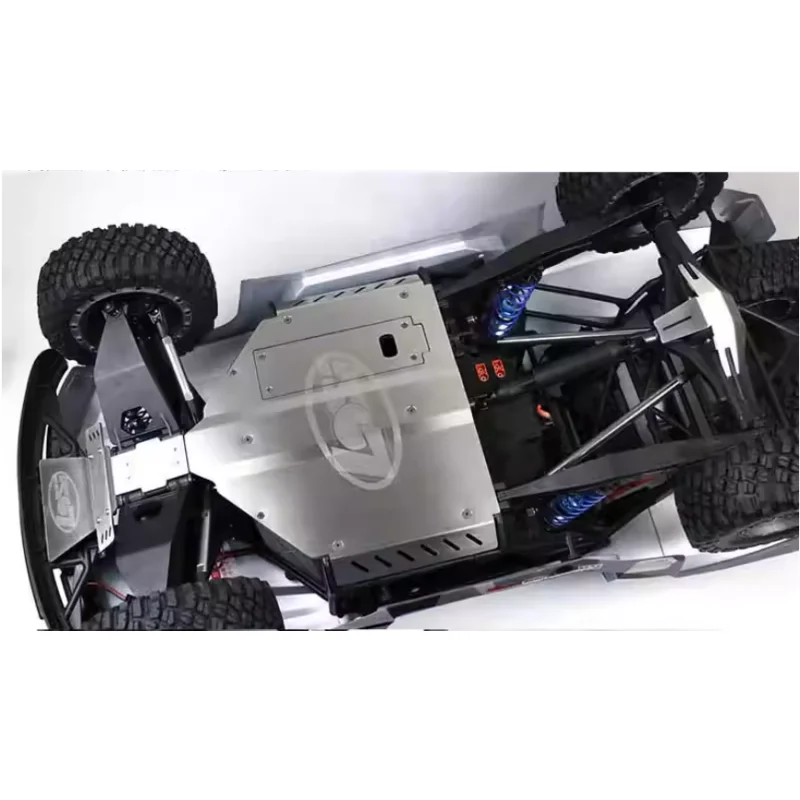 LOSI SUPER BAJA REY 2.0 1/6 Large Rey Armor Chassis Armor Stainless Steel Shield