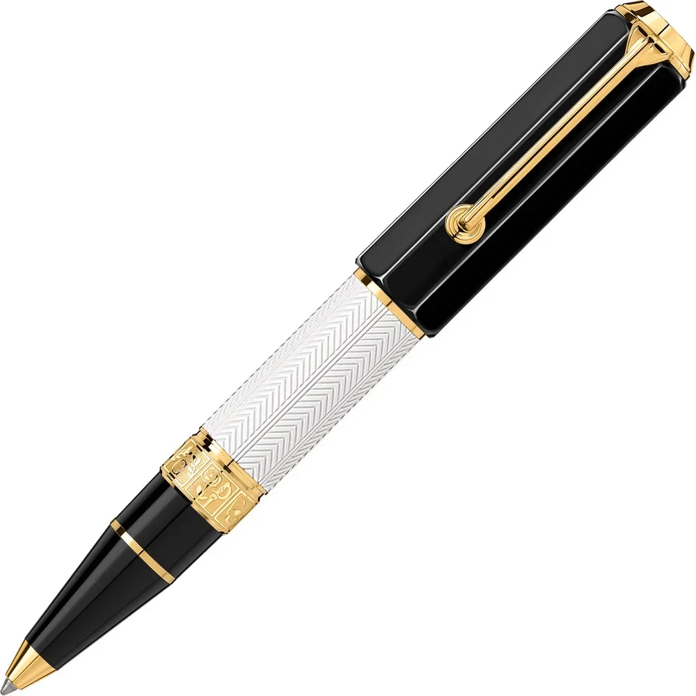 Luxury MB MONTE Writer Willian Ballpoint Pen Novel Business Metal Gel Rollerball Pens with Serial Number 6836/9000