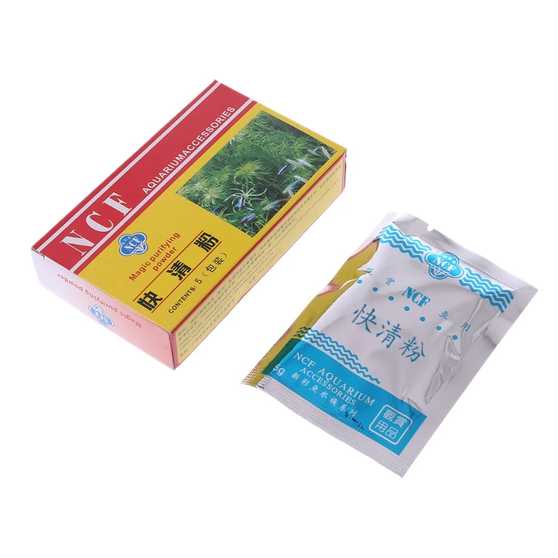 Aquarium Purifier Powder Water Cleaner Efficient Immune Bactericide Accessories