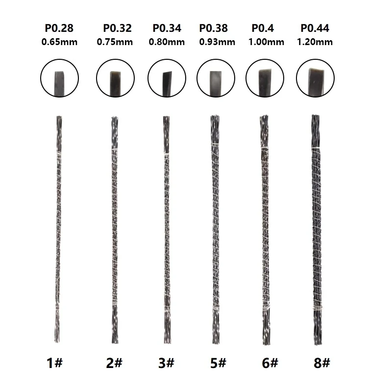 

8Pcs Diamond Wire Mini Saw Blade Scroll Jigsaw Blades Cutter For Jewelry Metal Wood Acrylic Sheet Plastic Cutting Hand Tools