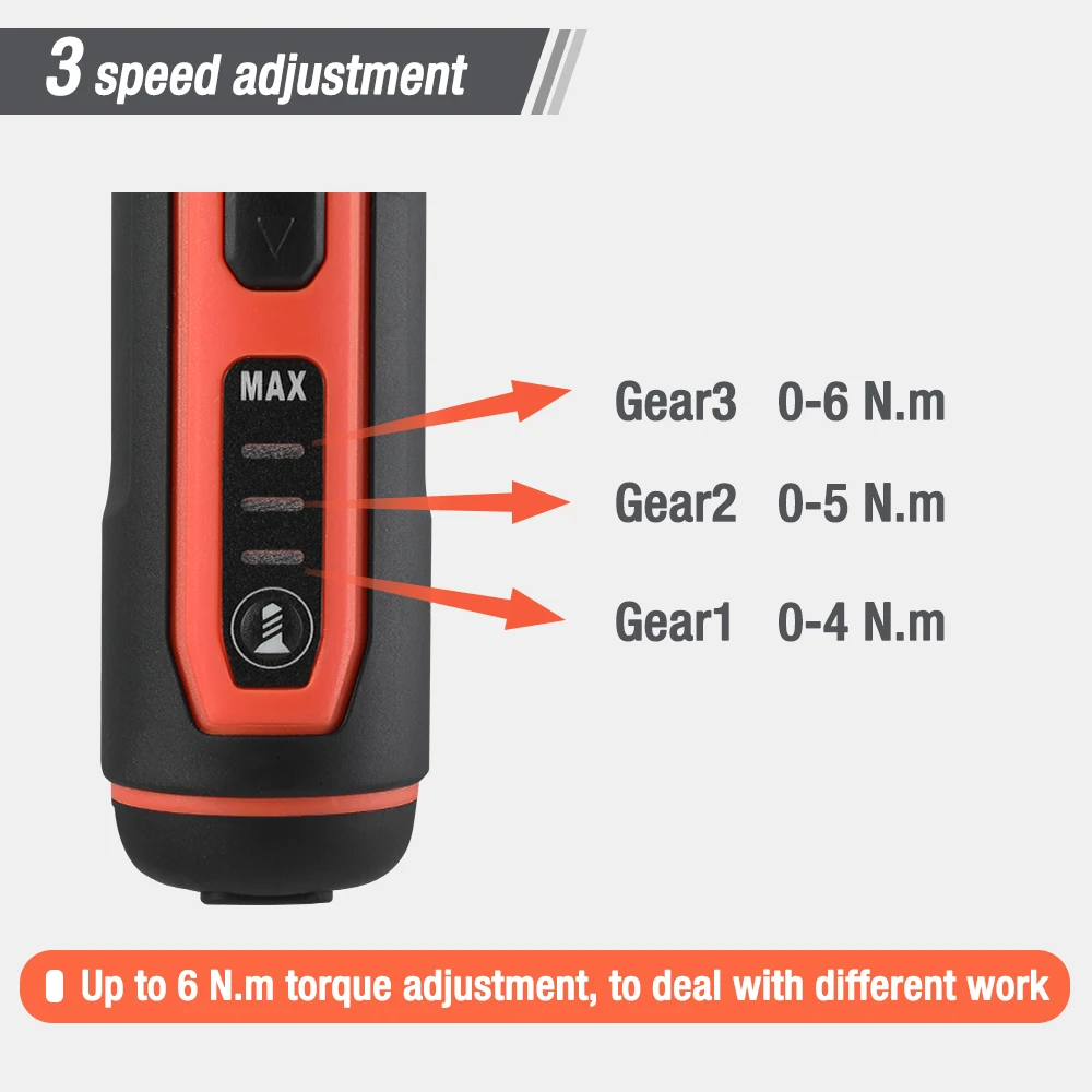 Беспроводная мини-отвертка ValueMax, 3,6 В, USB-зарядка, портативная электрическая отвертка, Магнитная отвертка, многофункциональные Биты