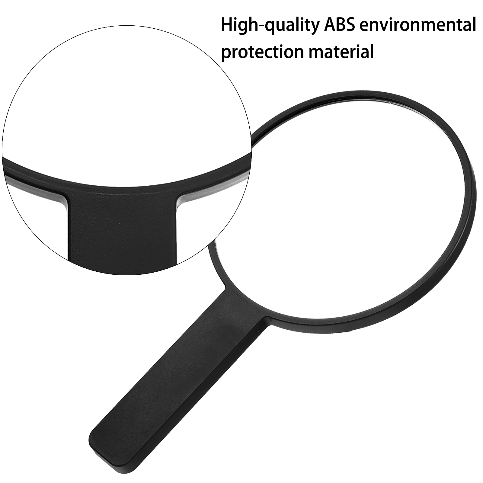 مرآة مكياج مستديرة مدمجة، مرآة محمولة للسفر والحمام المنزلي، تستخدم صغيرة وخفيفة الوزن، تجميل أساسي #5