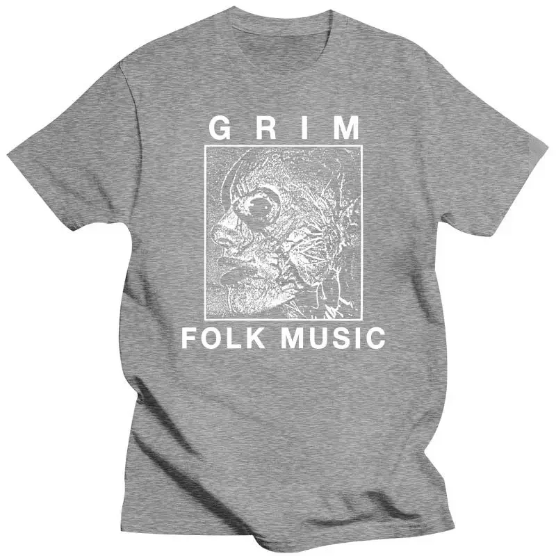 Grim Folk Music Fashion Cotton T Shirt Merch Japan Power Electronics Ramleh Whitehouse Merzbow Masonna Noise Industrial