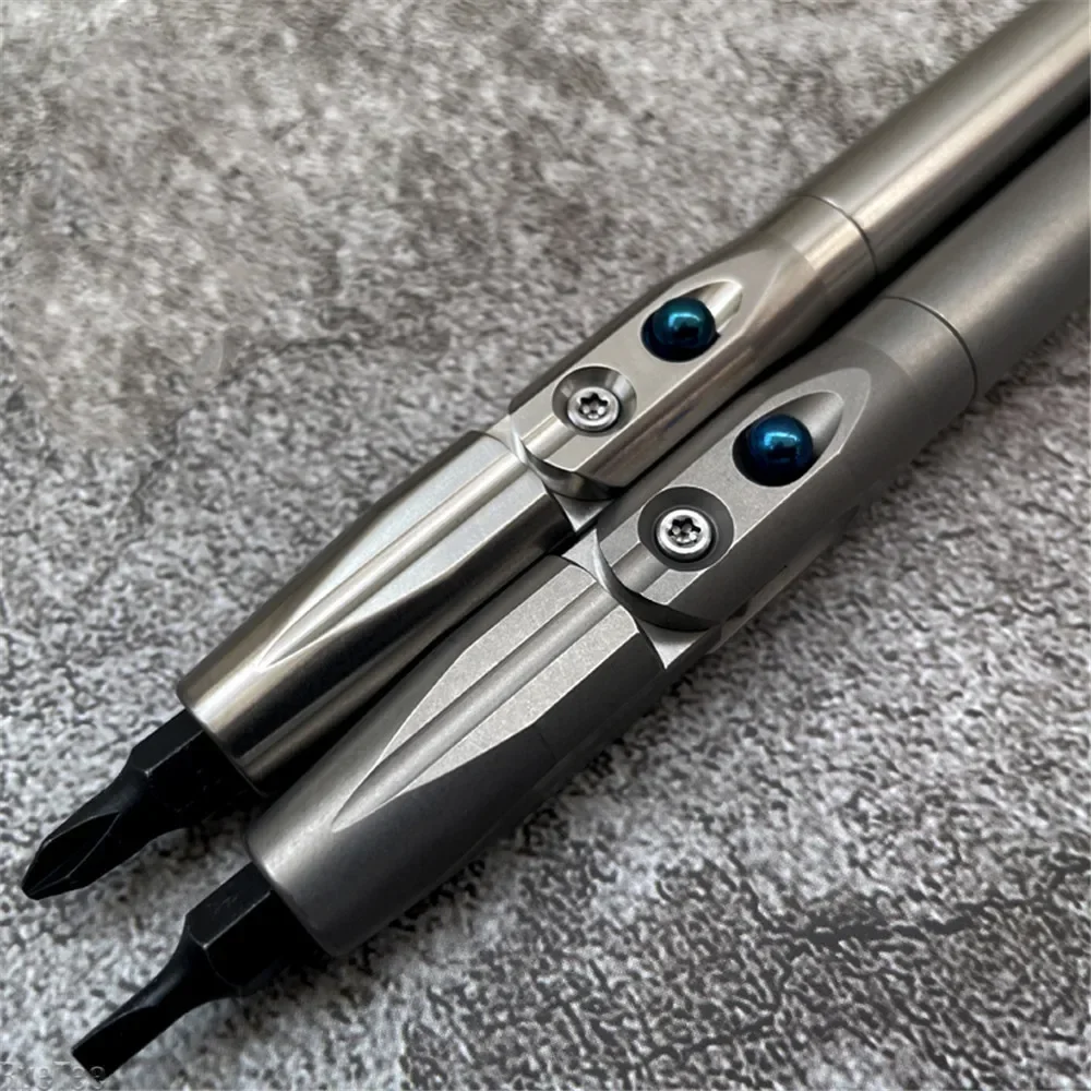 Multi-angle Folding Hand Titanium Screwdriver Home Carry EDC Portable Tool Hand Tools Men Gift