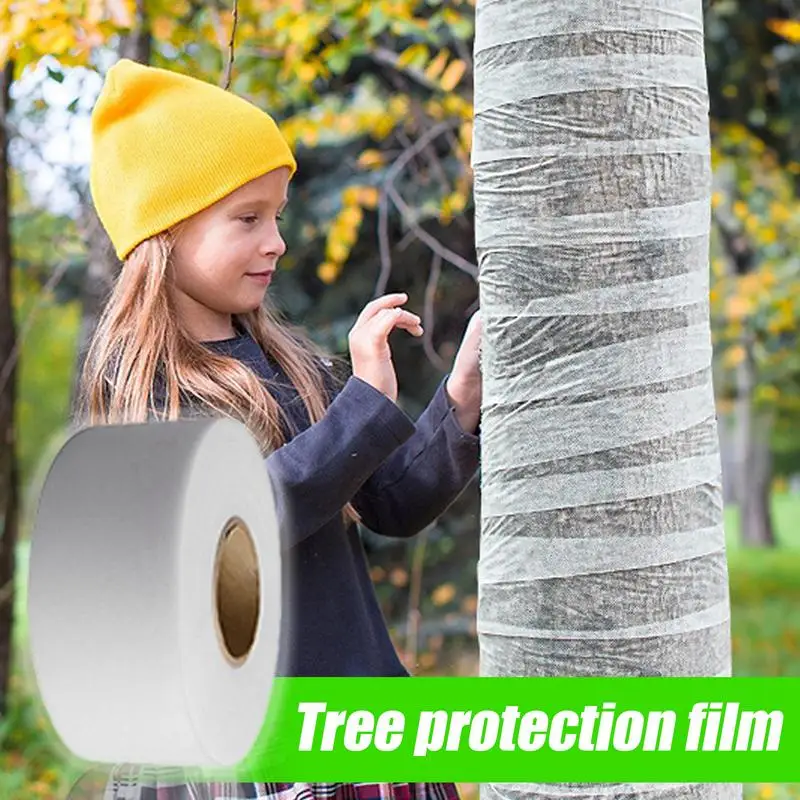 Tree Protection Tape 400 Feet Tree Freeze Tape Non-Woven Tree Freeze Tape Cold-Proof Tree Repair Wrap For Winter Cold Weather