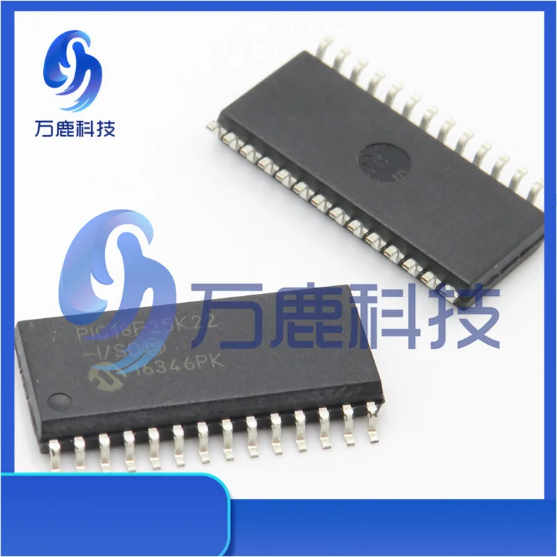 Pic18F25K22-I/So 28 Pin, 32 Kb Flash, 1536 Bytes-Ram, 25 I/O Soic-28