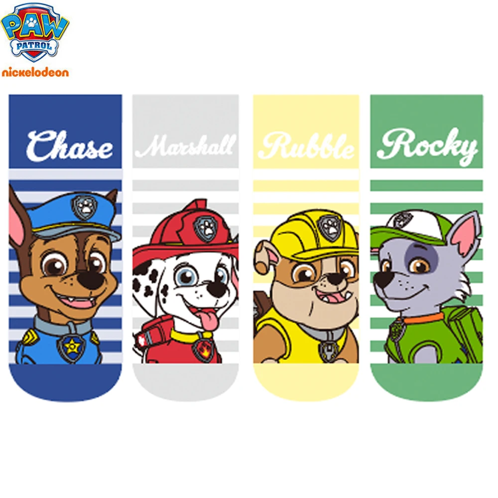 3 Pairs/lot Genuine Paw Patrol Fashion Spring Summer Children Socks Mesh Cotton Boys Girls Socks 3-7 Year Kids Casual Socks