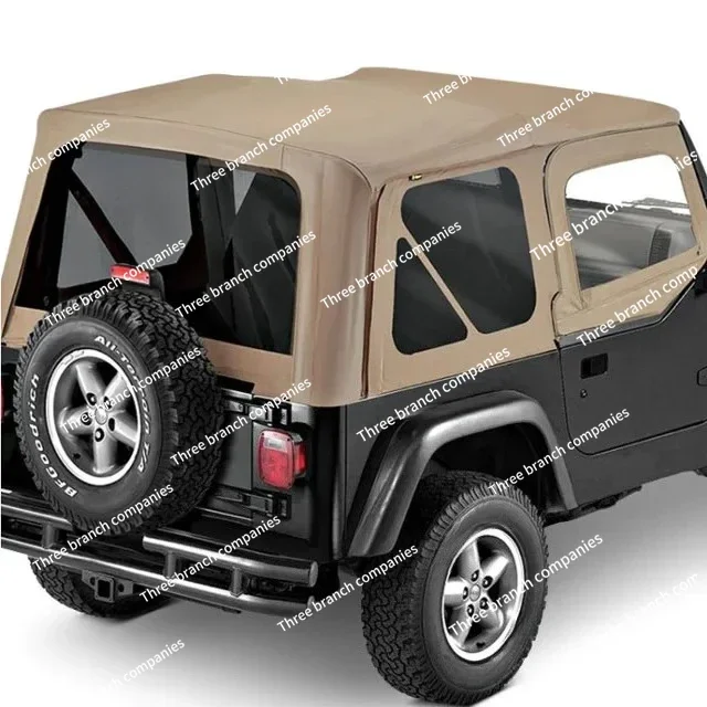 

Soft Top with Tinted Windows with Door Skins for 97-06 Jeep