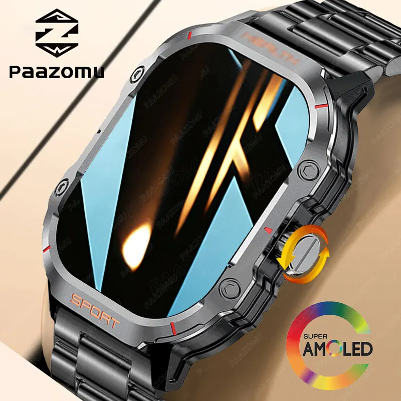 2026 New Fashion Smart Watch NFC Bluetooth Call Sport Bracelet Fitness Health Monitor Waterproof Smartwatch For Android iOS