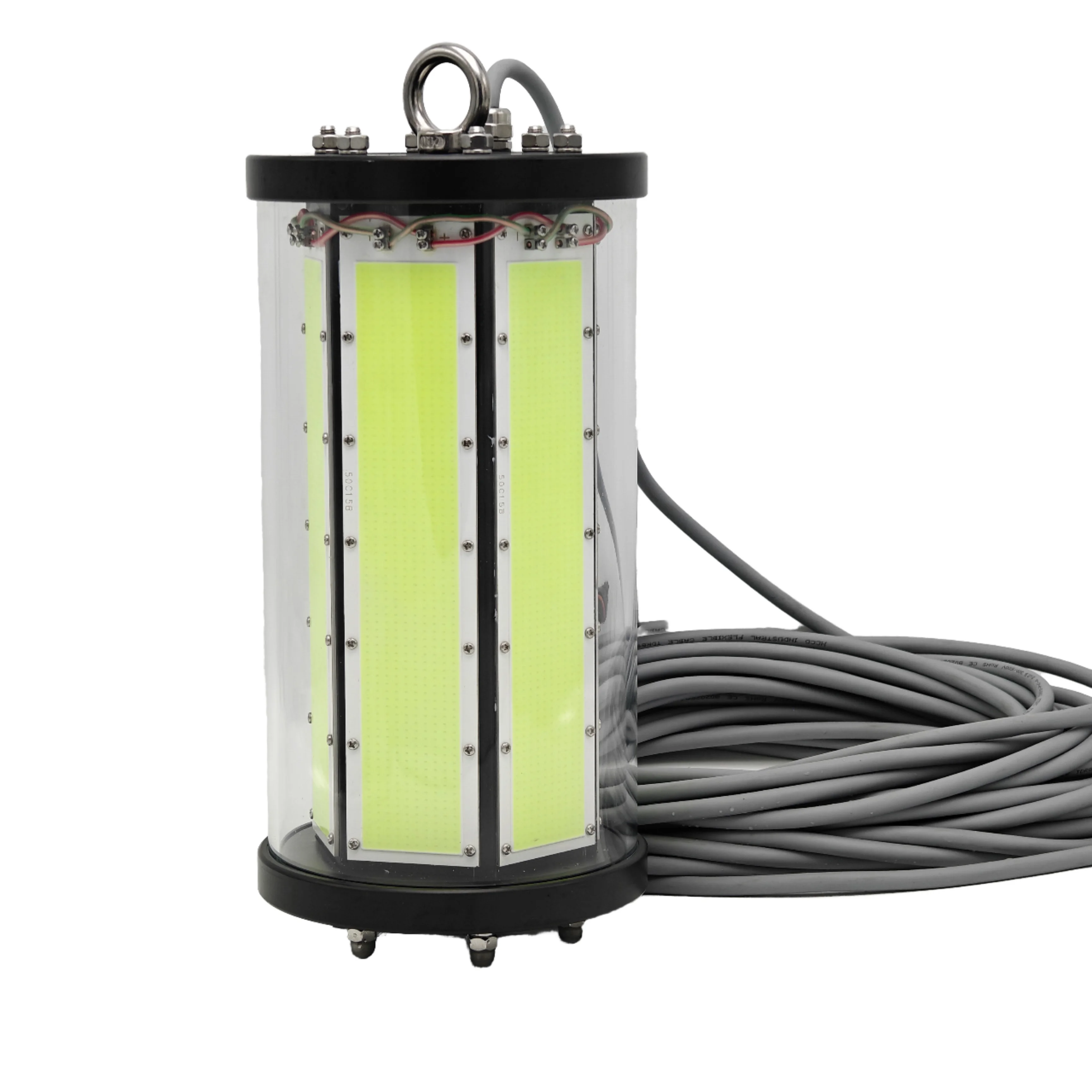 

2000 Вт 3000 Вт привлекающий рыболовную приманку IP68 для морской ловли кальмаров ЗЕЛЕНЫЙ Красный Голубой