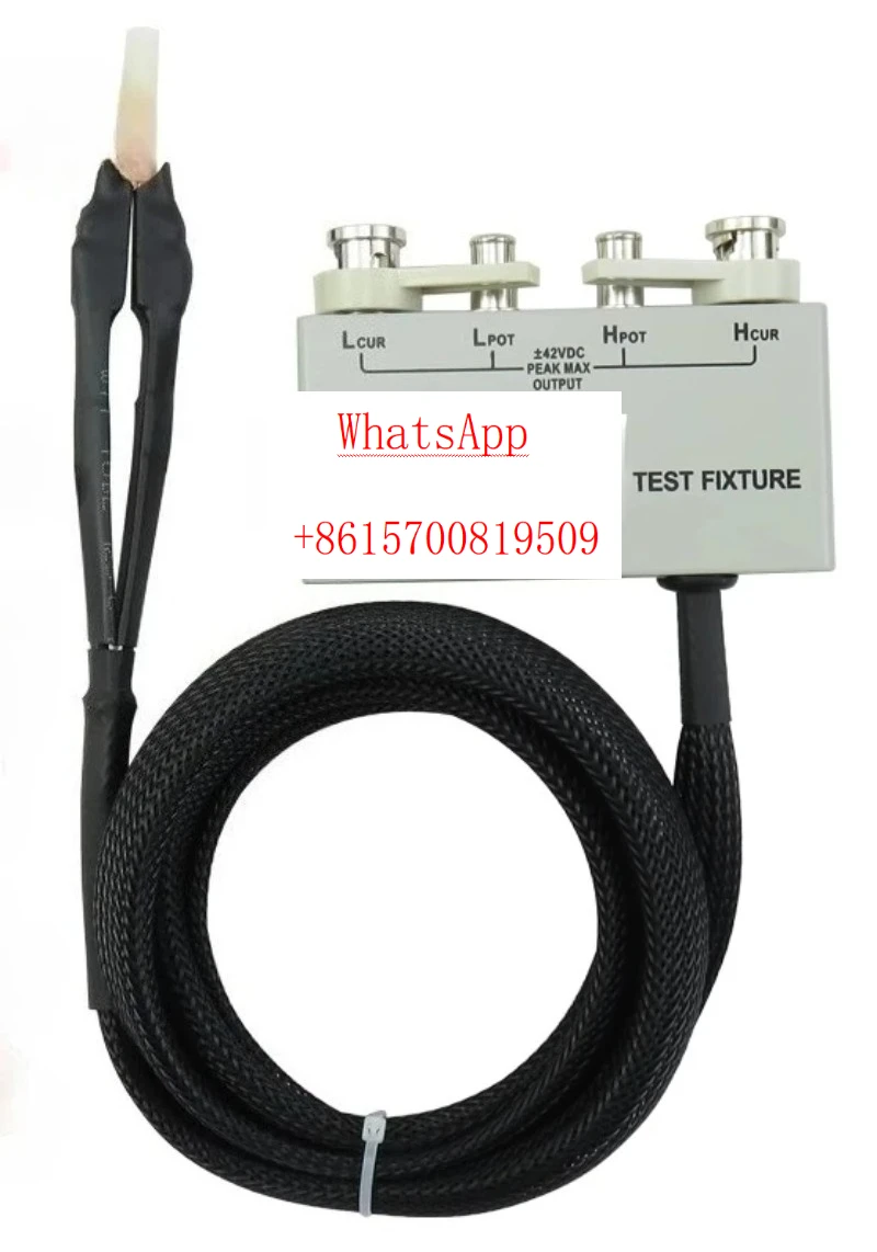 Quality control grade LCR digital bridge high-precision testing clamp error 0.1pF surface mount capacitor resistor inductor