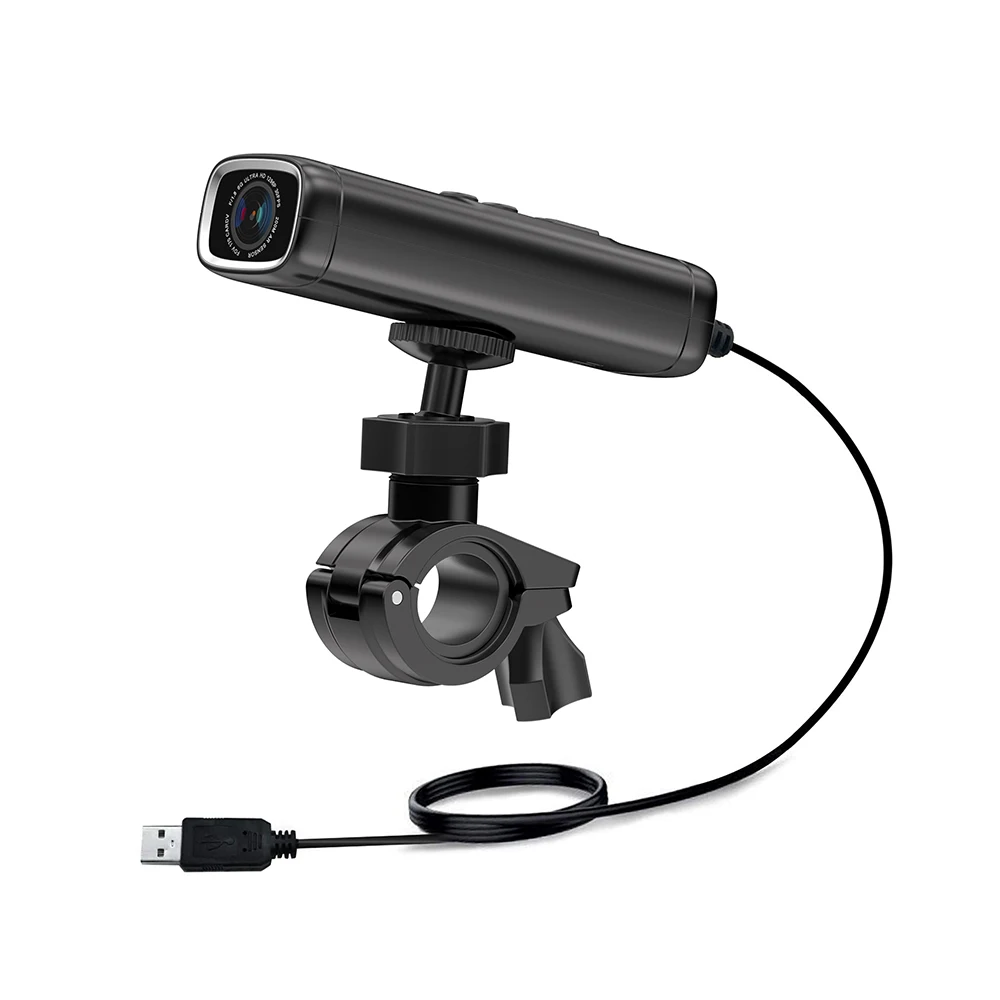 كاميرا دراجة نارية مقاومة للماء ، كاميرا داش ، مسجل فيديو ، تطبيق واي فاي ، تسجيل 2K ، رؤية ليلية ، لوفين V8 ، موتو ، دي في آر ، P #6