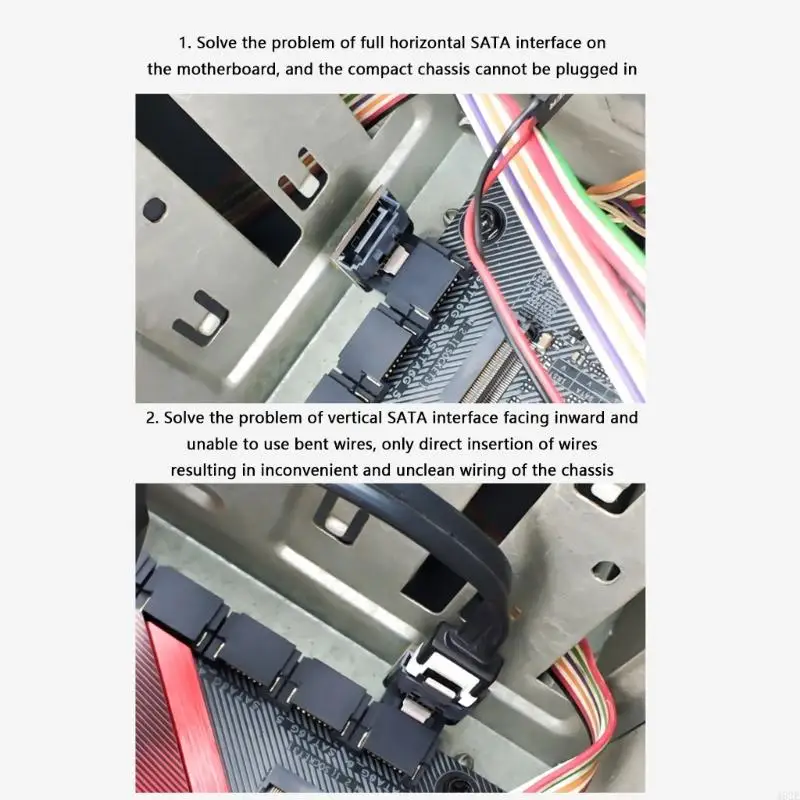 

462E Durability 7Pin Satas Adapter 90Degree Connectors For Enhances Stability