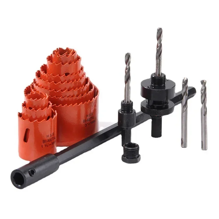 

Hardware woodworking hole opener tool, multi-functional drill bit, gypsum board pipe hole spacing