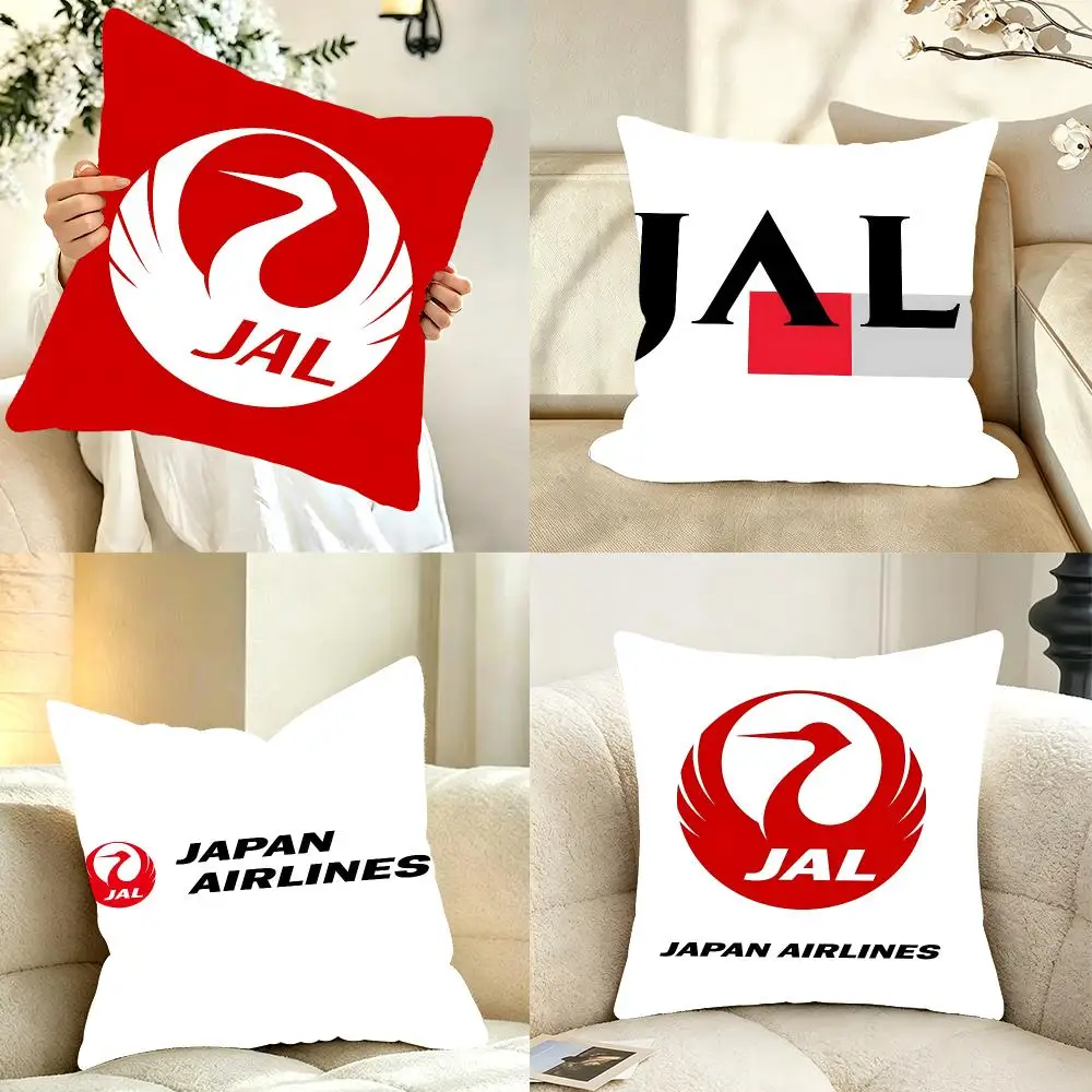 Airline Travel Korean Air Cushion Cover Bedroom bed reading backrest cushion Festive plush holiday Soft plush throw
