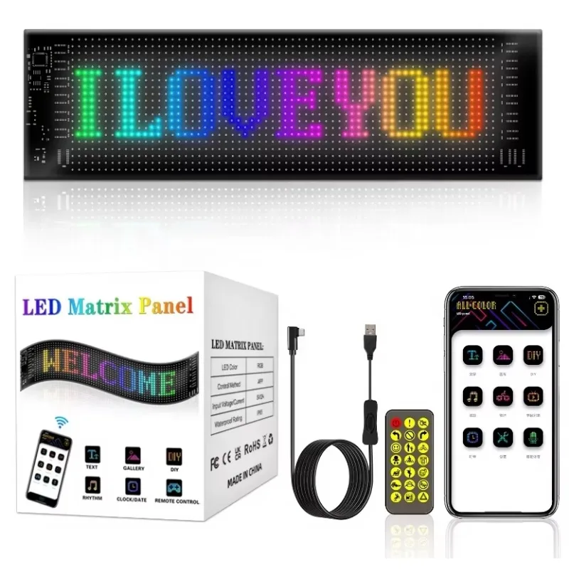 

Digital Display LED Matrix Panel Light