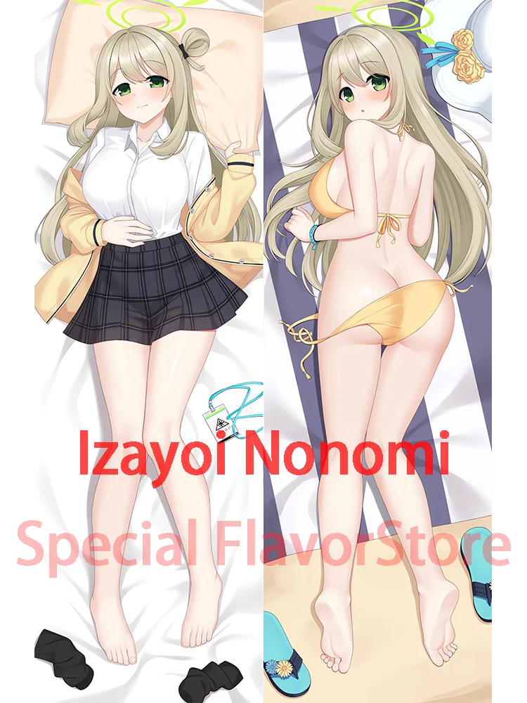 

Dakimakura anime Izayoi Nonomi (Blue Archive) sfw Double-sided Print Life-size body pillows cover Adult pillowcase