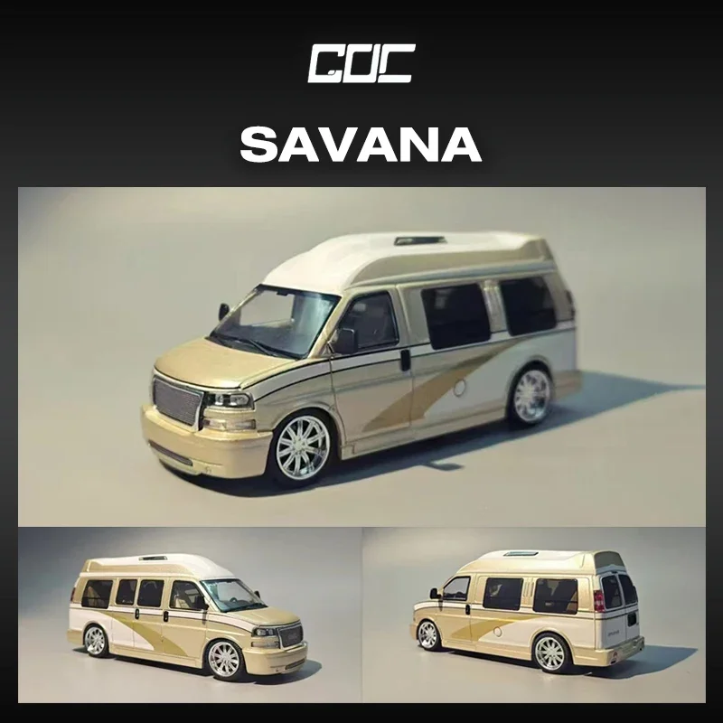 In Stock GOC 1:64 SAVANA Classic Vehicle The Golden Tour Diecast Diorama Car Model Toys