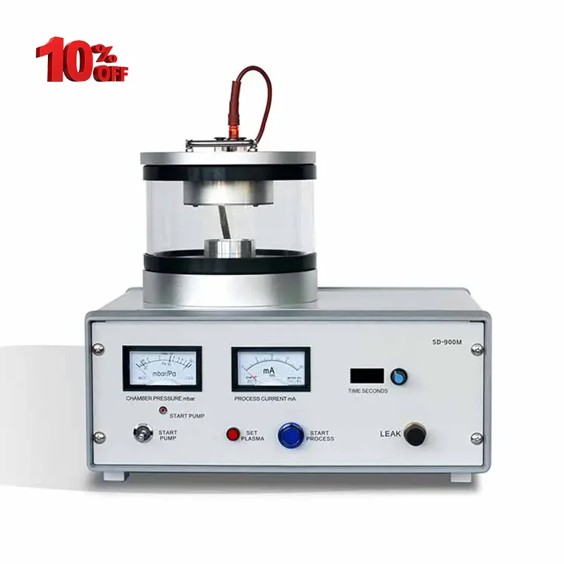 Lab Vacuum Magnetron Ion Sputter Coater DC /  Thermal Evaporating Coating Machine for Lab SEM Sample Preparation