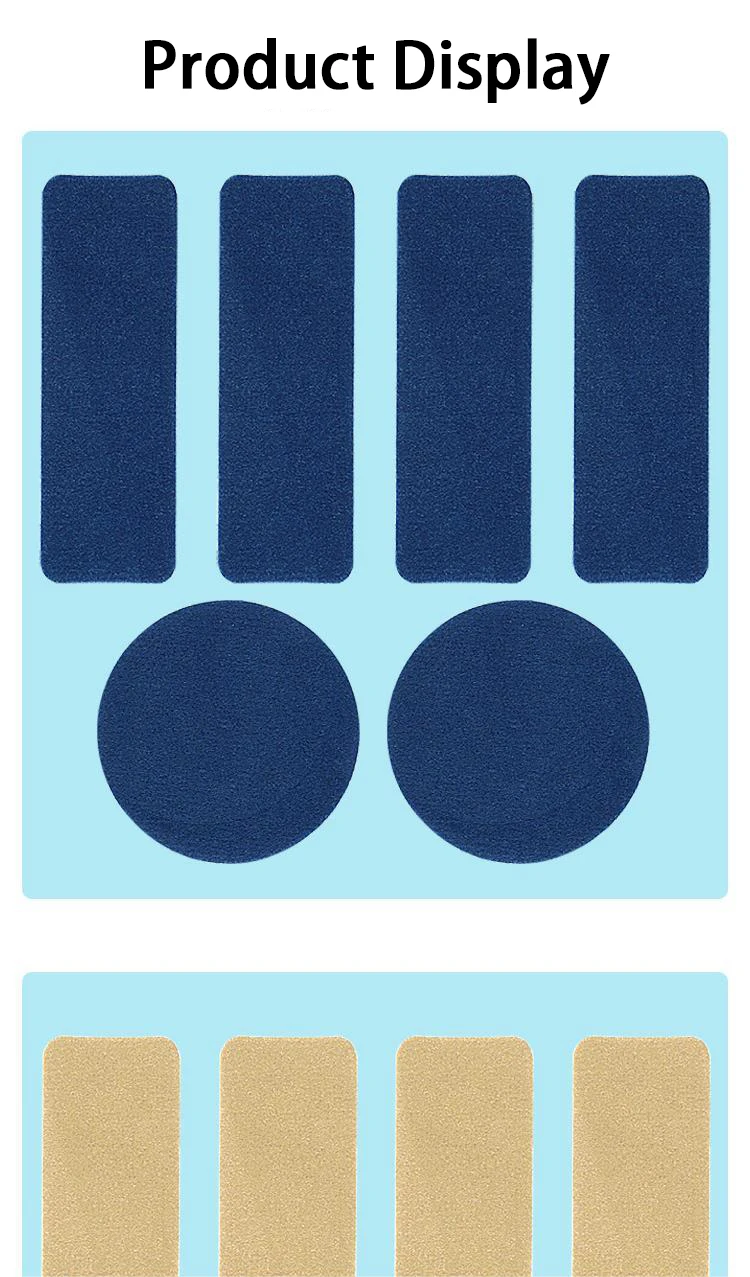 6 Stück/1 Packung Sportschuh-Patches für beschädigte Seitenkanten, Innenfutter, Absatz, Reparatur-Patches, Fußpflegeprodukte – Detail 8