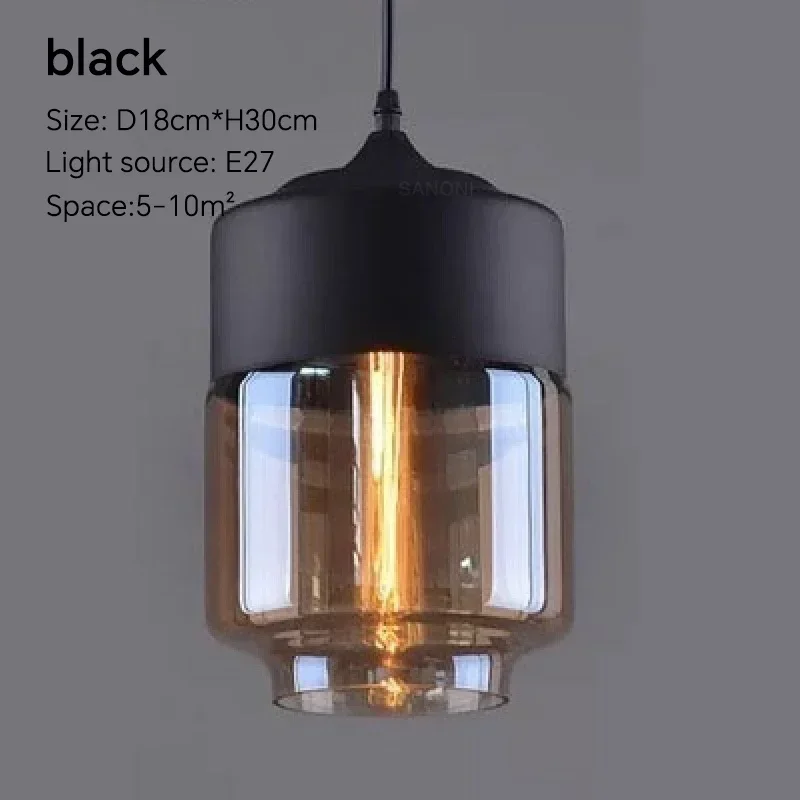 Nordic Led Glas Hanglampen Armaturen Moderne Creatieve Houten Kunst Slaapkamer Eetkamer Woonkamer Licht Hout Kleur Hanglampen