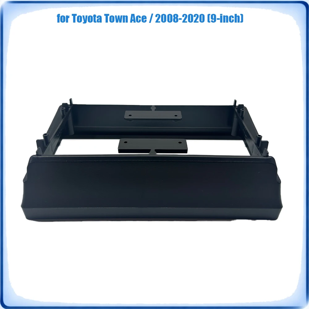 Car Radio Fascia Frame For Toyota Town Ace 2008-2020 9 inch Wiring Harness Power Cable Car Accessories Plug & Play