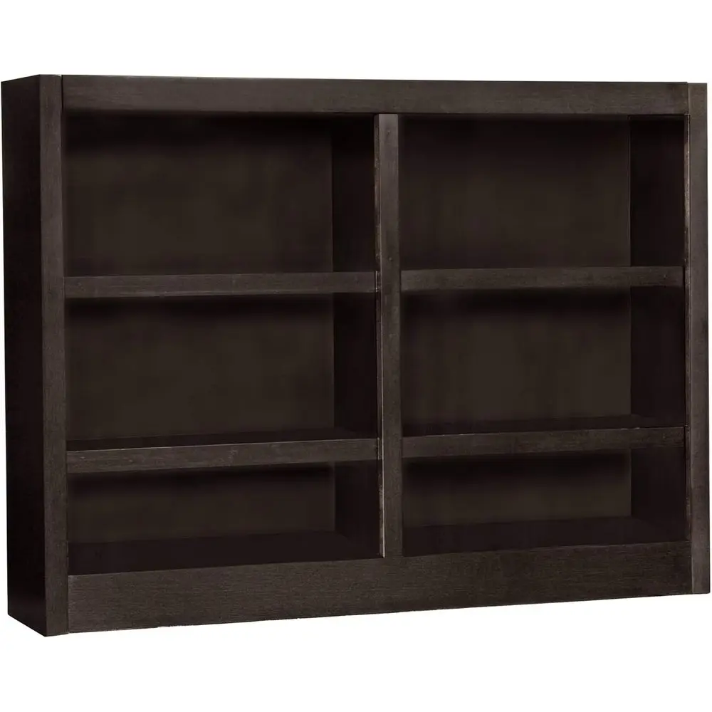 6-Shelf Wide Wood B…