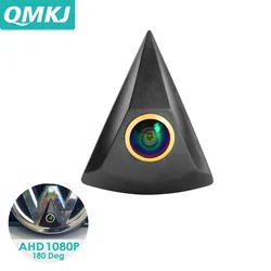 Golden 180° 1080P Car Front View Camera for GOLF Jetta Touareg Passat Polo Tiguan Bora Beetle T5 Logo Embedded