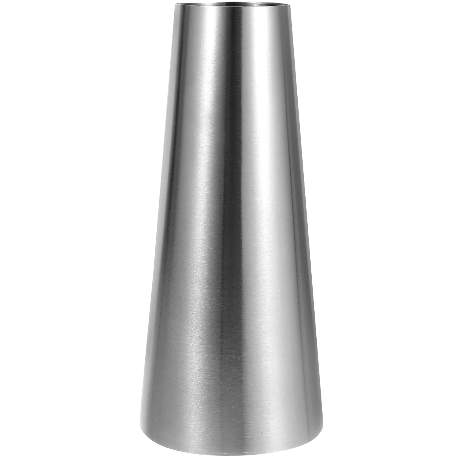 

Stainless Steel Flower Vase Metal Plant Planter Desktop Flower Vase for Indoor Home Decoration Stainless Steel Planter