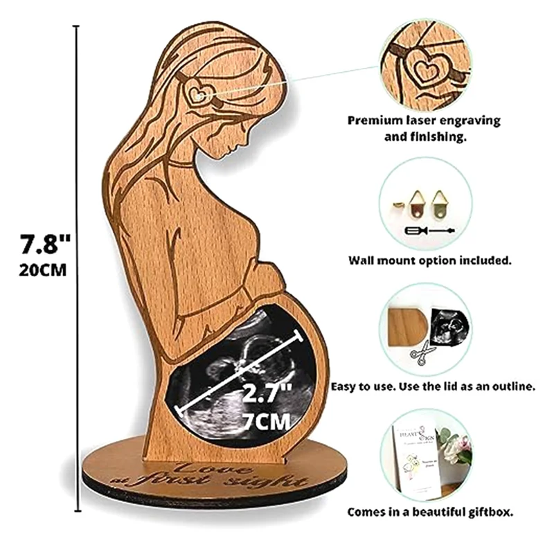 2 шт., подарок для мамы в первое время, ультразвуковая рамка, подарки для мамы на первый час, украшения для мамы