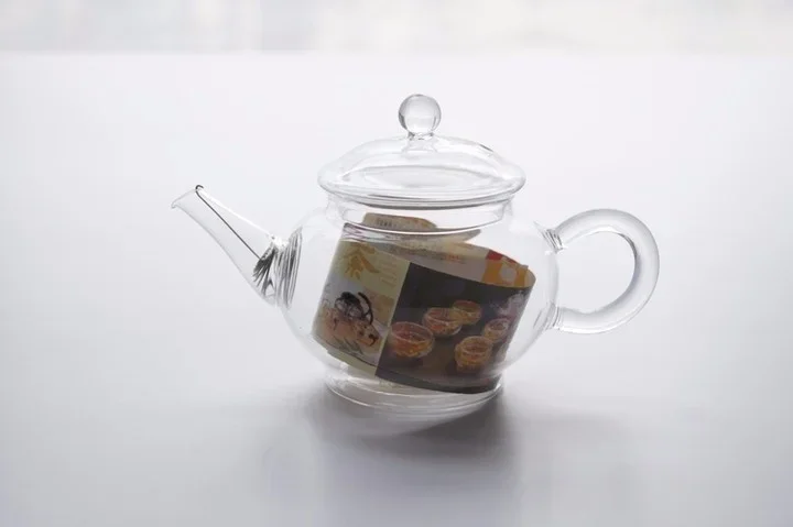 250ml Mini flower teapot with filter,Practical Bottle Flower TeaCup Glass Teapot with Infuser Tea Leaf Herbal Coffee