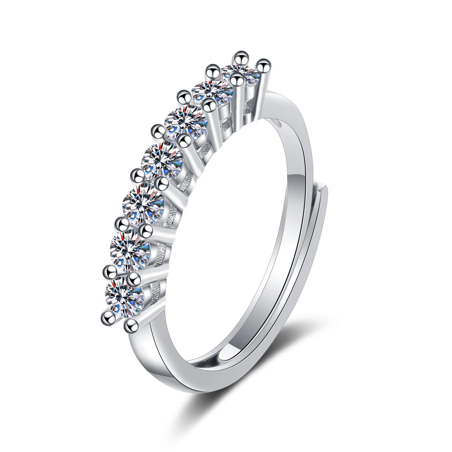 925 Sterling Silve Gorgeous Shiny Stone Zircom Ring For Women Engagement Wedding High Quality Fine Jewelry