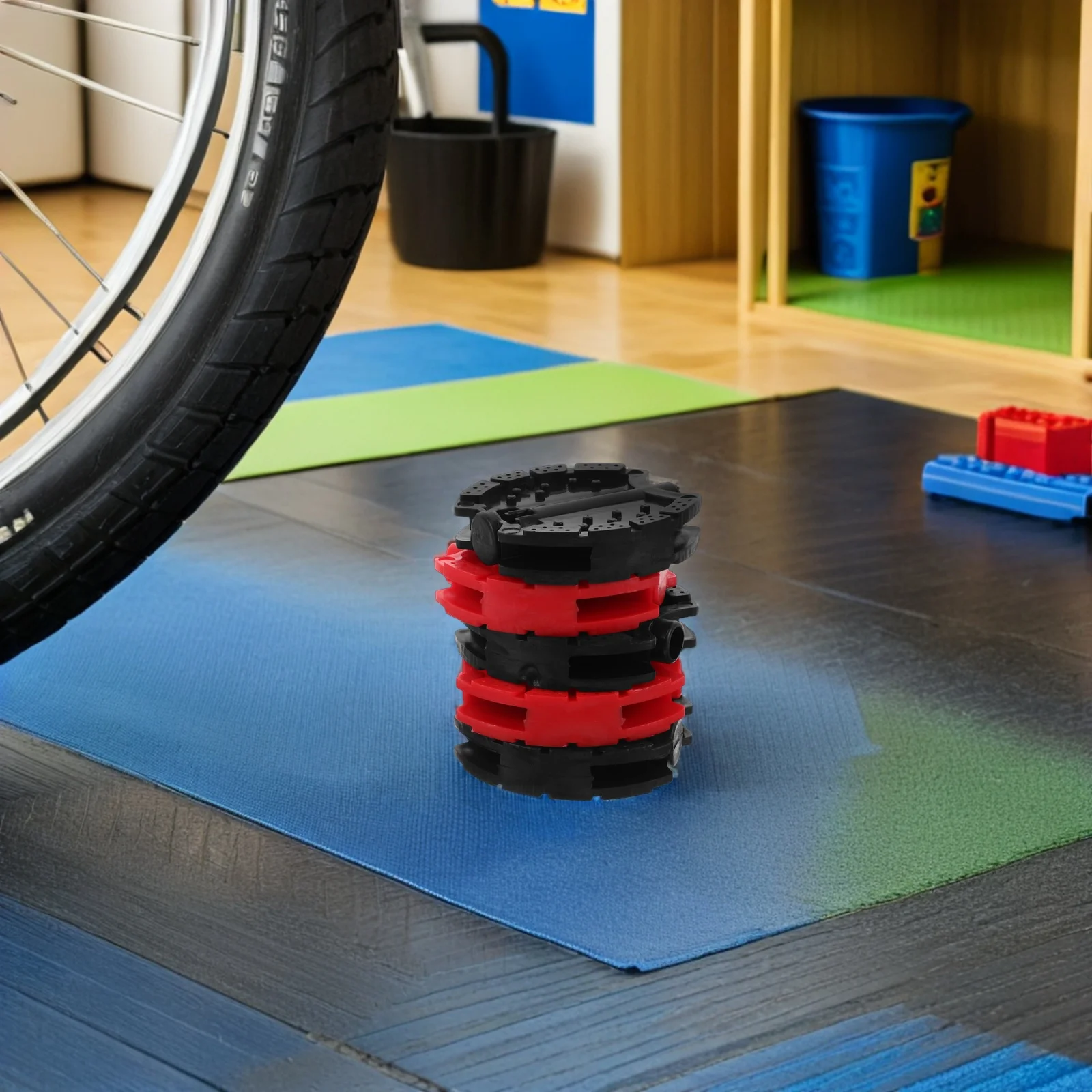 

4Pairs Toddler Tricycle Foot Pedals Replacement Anti- Bike Accessories Durable Plastic Cycling Pedals