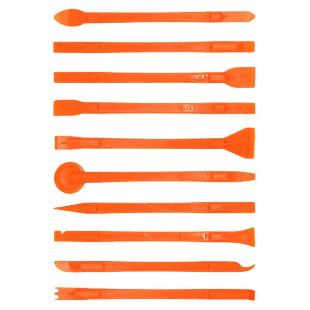 1set Crowbars 10 In 1 Disassembly Spudger With Non-Slip Handle Manual Opening Repair Replacement Tools Accessories