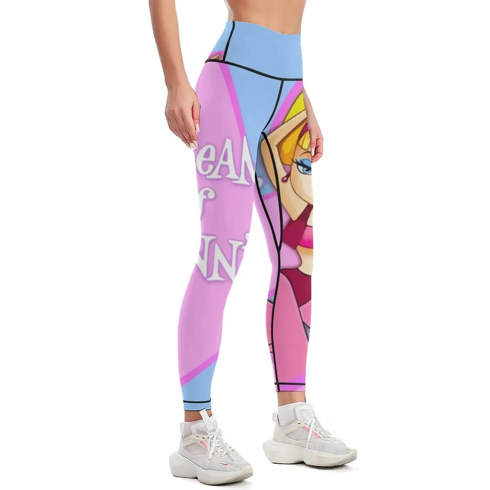 I dream of Jeannie - Caricature Leggings for physical sport pants push up legging Womens Leggings