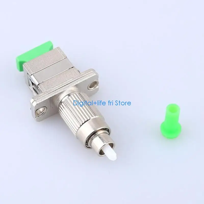 E06D Optical Fiber Adapter Male Female Adapter Connector Stable Performance Low Loss of Insertion Wide Application