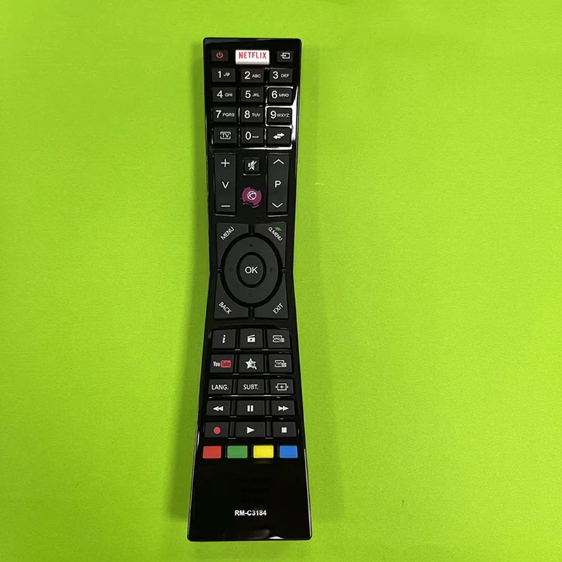 Original Remote Control RM-C3184 for JVC Smart TV Fit for LT-55VU72A LT-55VU63k LT-32VH52K LT-39VF52J LT-43VF52J LT-55V93JU