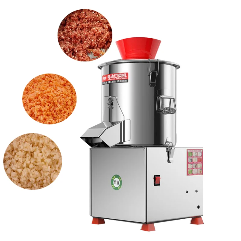 Electric Stuffing Making Machine For Canteen Dumpling Shop Bao Zi Shop Multifunctional Vegetable Pellet Cutting Machine