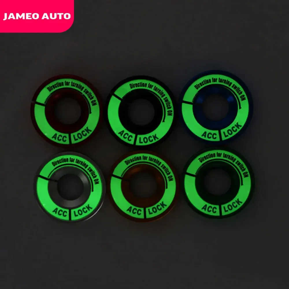 Luminous Ignition Key Ring Switch Sticker for Volkswagen VW Golf 4 5 6 7 Jetta MK6 MK5 Polo Passat B5 B6 B7 for Skoda Octavia