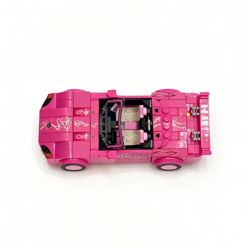 294 قطعة MOC 2 سريع غاضب Jp سيارات تعديل الأنف أبطال المدينة نموذج اللعب بناء هدايا عيد الميلاد كتل العمارة الطوب