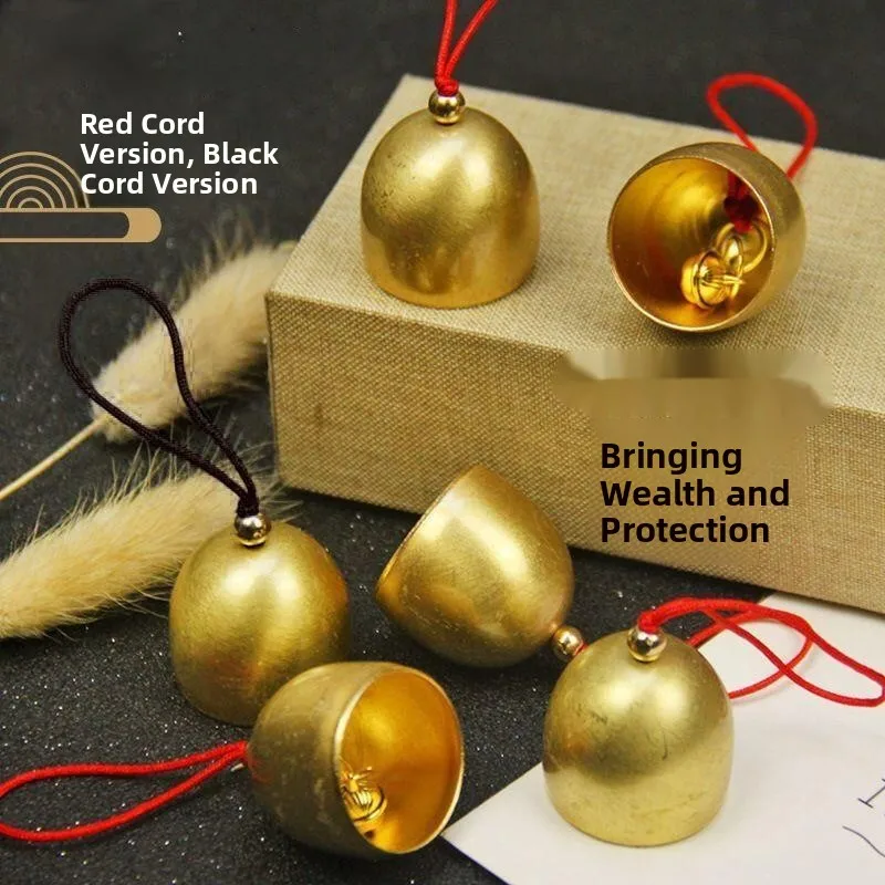 أجراس الرياح البرونزية المعلقة، مصائد الأحلام، أجراس الرياح الصغيرة مع مطرقة الجرس، دعائم عيد الميلاد، أجراس السيارة، ديكور ا... #3