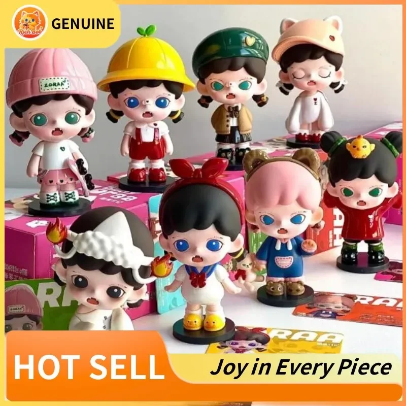 ของแท้ บล็อกตัวต่อเบบี้โซรา ฮาโลวีน ทริกแอนด์ทรีท ไดอารี่ บลายด์บ็อกซ์ ตัวละครตกแต่งโต๊ะทำงาน ของประดับตกแต่ง อนิเมะเซอร์ไพรส์ ของขวัญวันเกิด