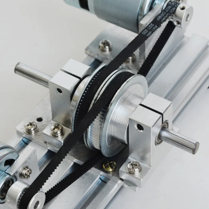 Dual motor drive can be positive and negative 775/795/895 DC DIY lathe with large torque and high speed device grinding