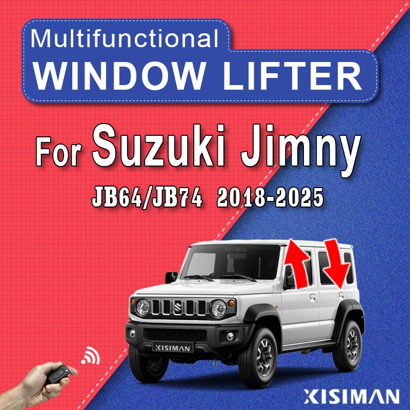 

Автомобильный стеклоподъемник для Suzuki Jimny JB64/JB74, оригинальный автомобильный стекло с закрыванием, четыре комплекта оконных подъемников