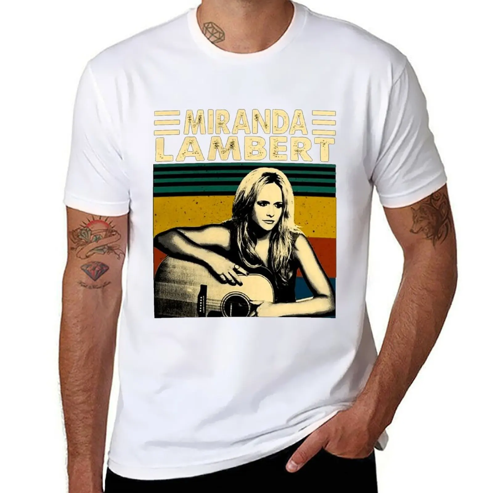 

Miranda Lambert T-Shirt man t shirt summer t shirts for man pack white T-Shirt
