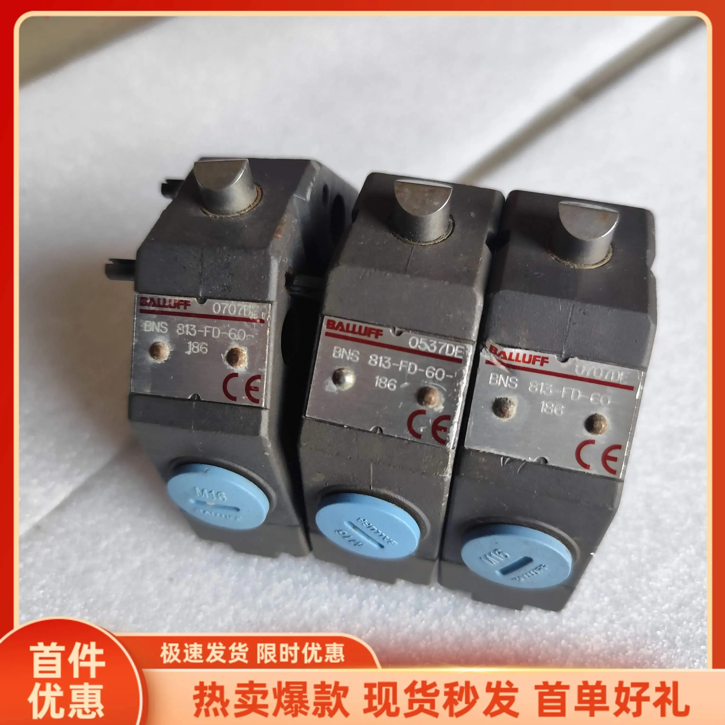 * In Stock * Promotional Balluff Limit Travel Switch BNS 813-FD-60-186 070 Sent On The Same Day