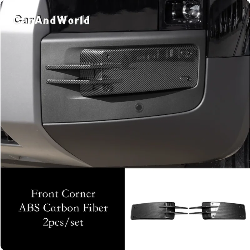 

Front Rear Corner Bumper Protective Anti Scratch Strip Cover Trims Car Accessories For BYD Formula Equation Leopard Titanium 7