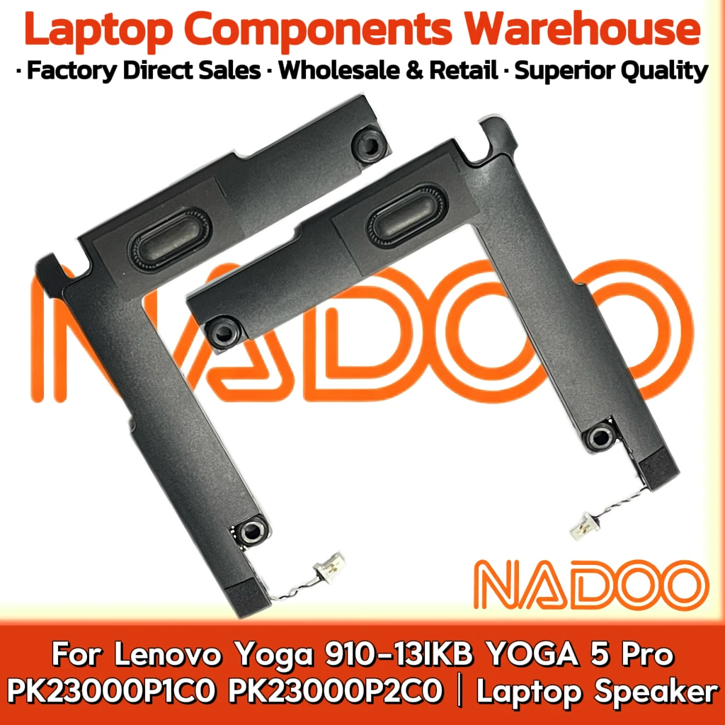 

New Original Laptop Notebook Audio Speaker For Lenovo Yoga 910-13IKB YOGA 5 Pro PK23000P1C0 PK23000P2C0 Built in horn audio